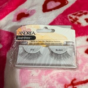 (4 sets) Andrea LashLites 332 Black False Eyelashes